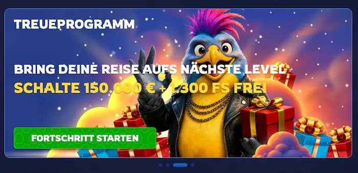 BirdSpin Casino Startseite hero